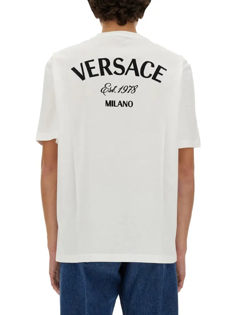 Versace Versace T-skjorter – Hvit