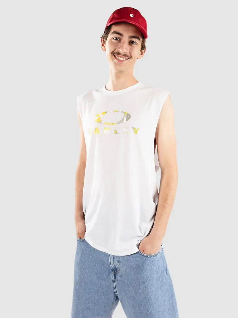 Oakley Oakley Bark Sun Singlet hvit