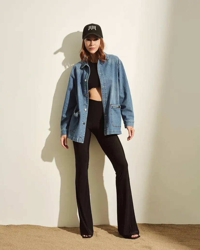 Jijil Jijil IJL119 Blue Denim jacket