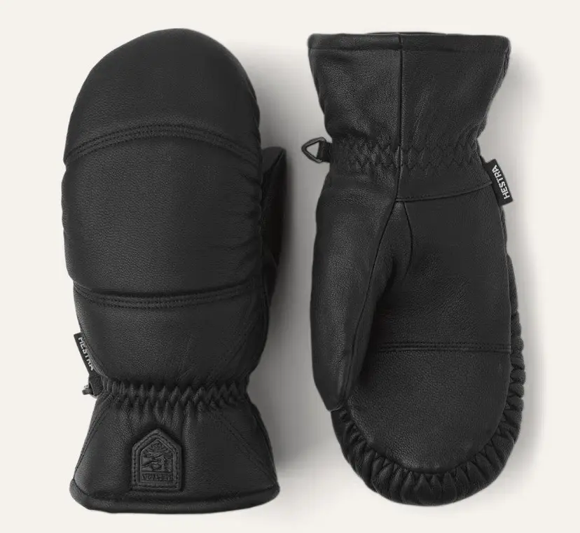 Hestra Hestra Leather Box - Mitt Black