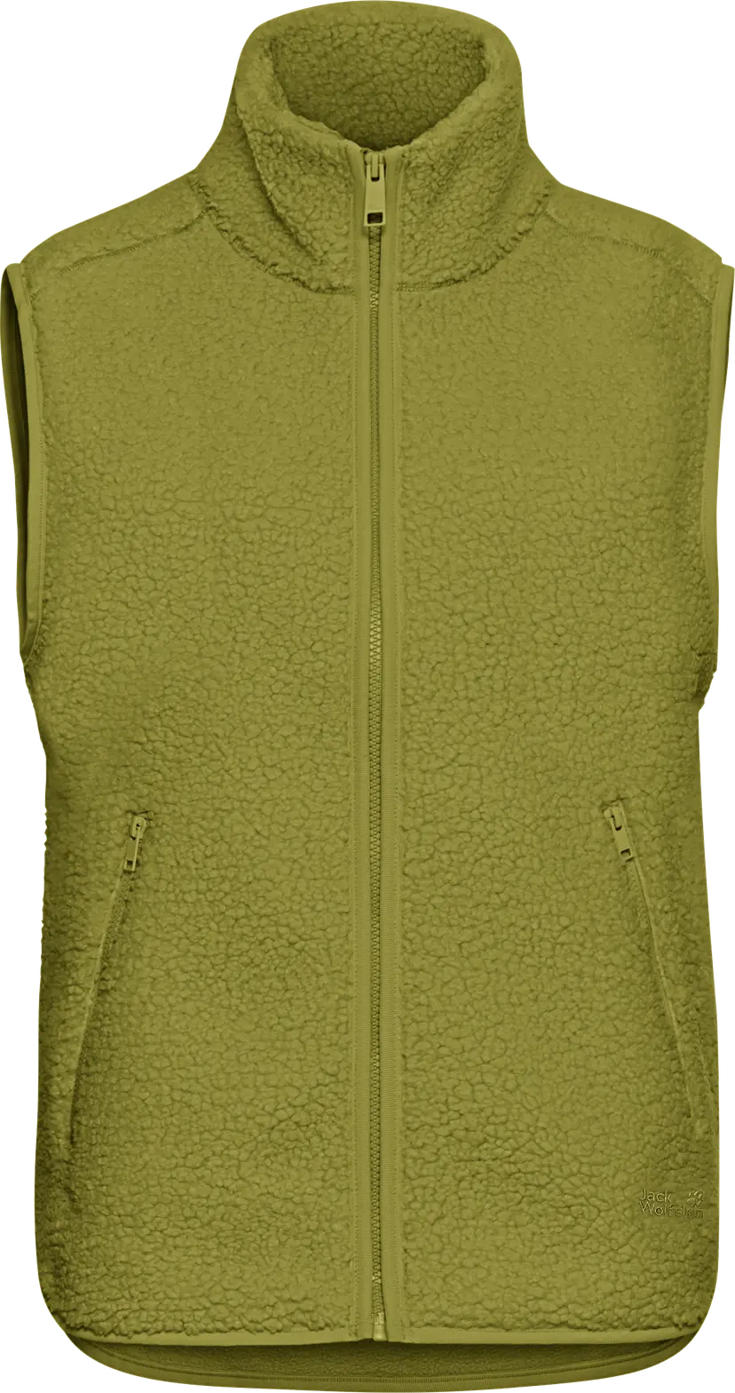Jack Wolfskin Jack Wolfskin Women's High Curl Vest Khaki Green