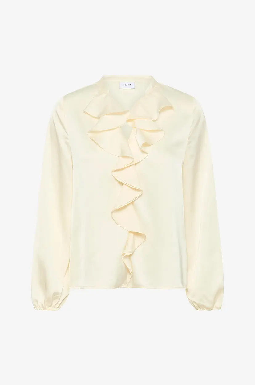 Saint Tropez Bluse Lodisasz Blouse - Hvit