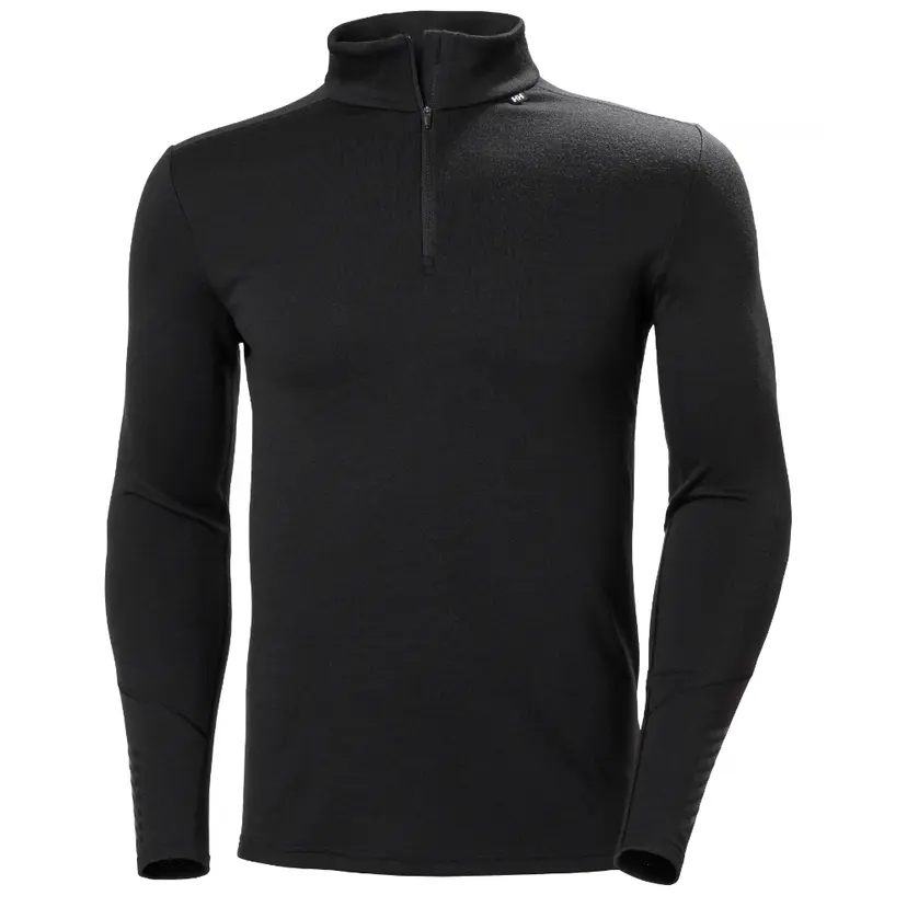 Helly Hansen Helly Hansen Lifa Merino Midweight 1/2 Zip Herr Svart