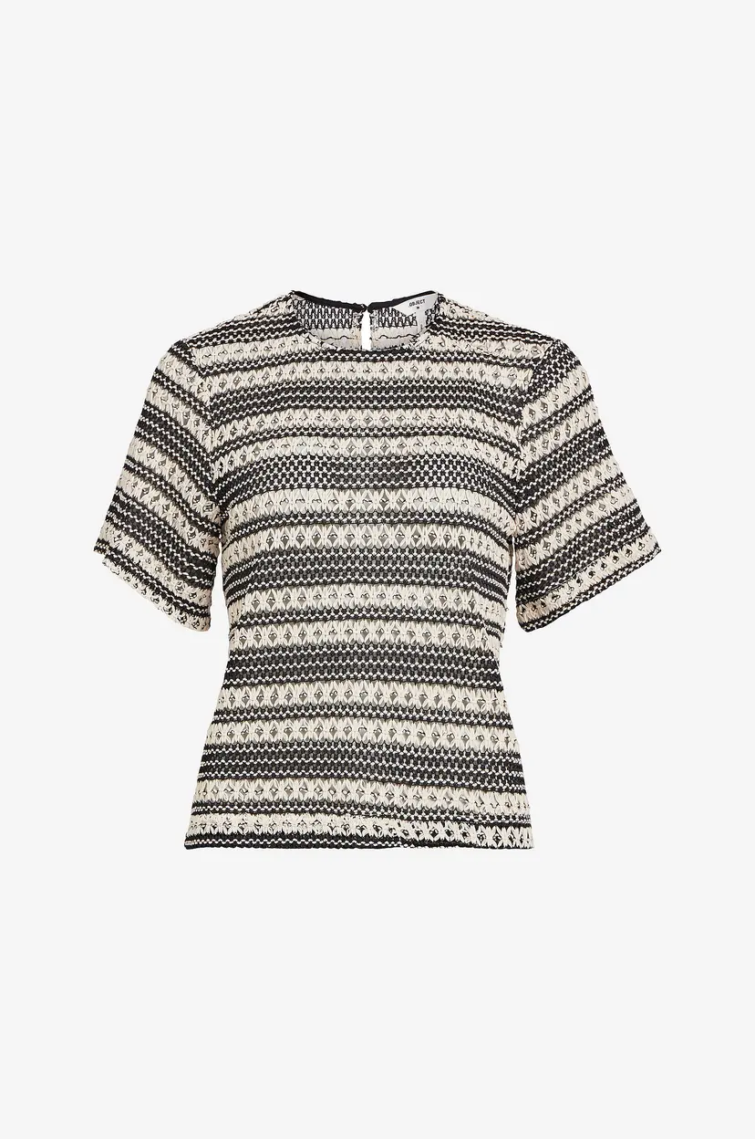 Object Collectors Item Topp objArthine S/S T-shirt 132 - Svart