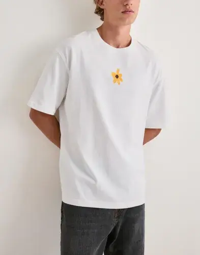 Samsøe Samsøe Samsøe Samsøe Sagiles T-shirt 11725 Kortermede t-shirts Hvit