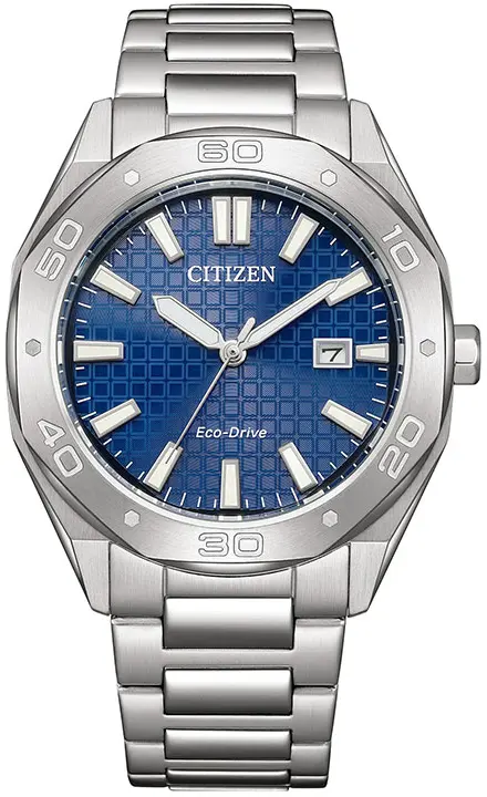 Citizen Citizen Herreklokke BM7630-80L Eco Drive Blå/Stål Ø42 mm