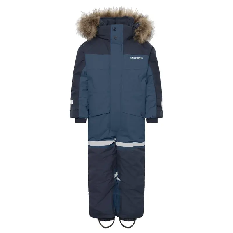 Didriksons Didriksons Bjärven Kids' Coverall Navy