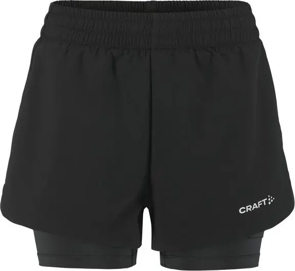 Craft Craft Women's Adv Essence 2-In-1 Shorts 2 Black