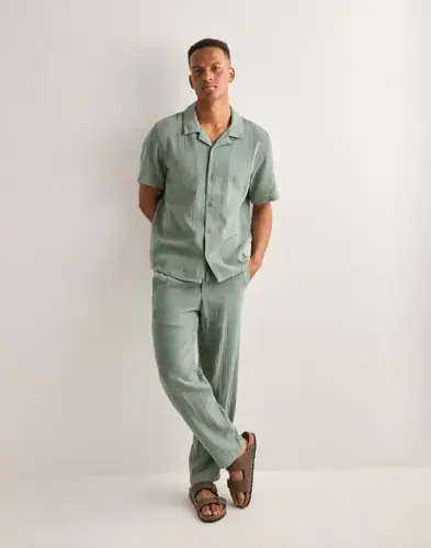 Only & Sons Only & Sons Onssinus 0158 Loose Pant Slacks Grønn