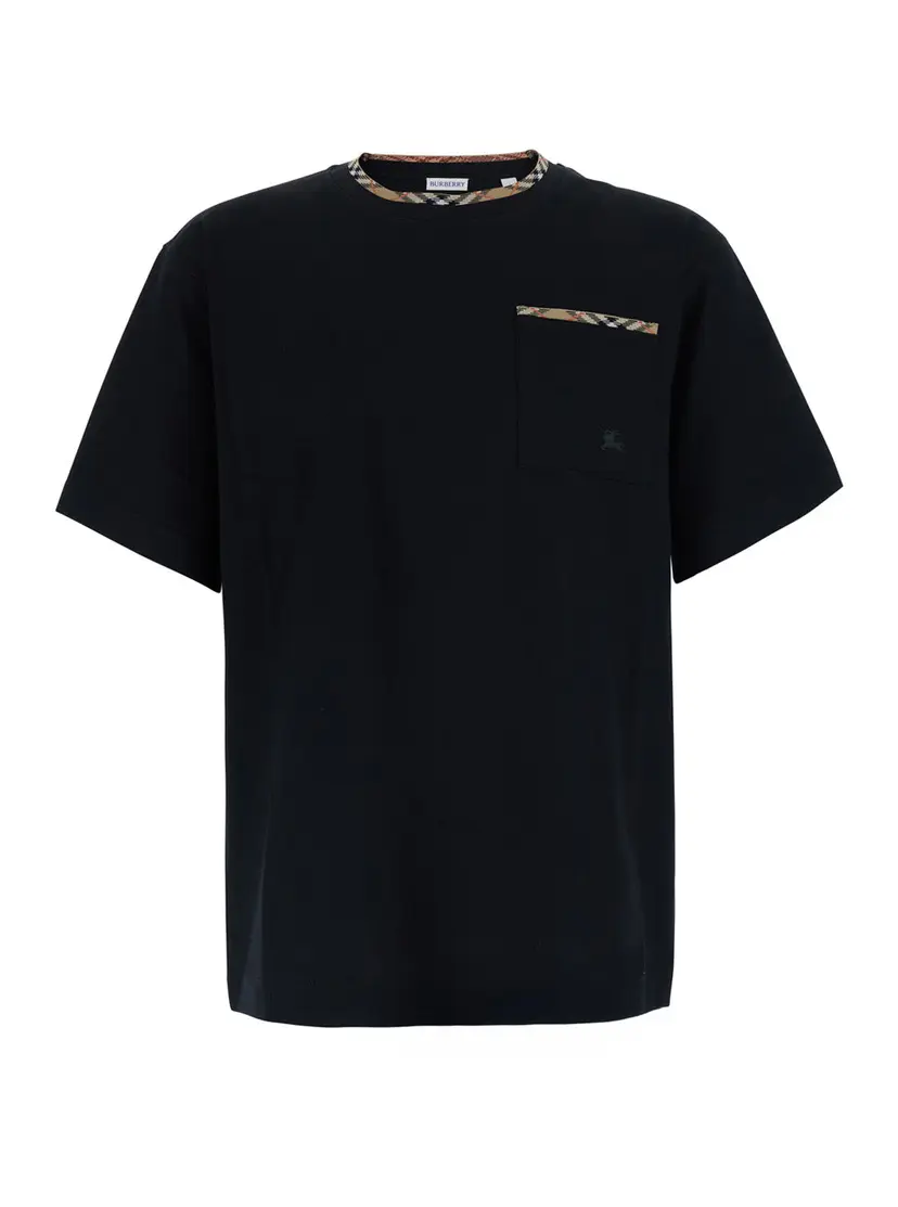 Burberry Burberry T-skjorter – Svart