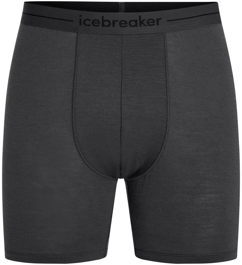 Icebreaker Icebreaker M's Anatomica Long Boxers Black