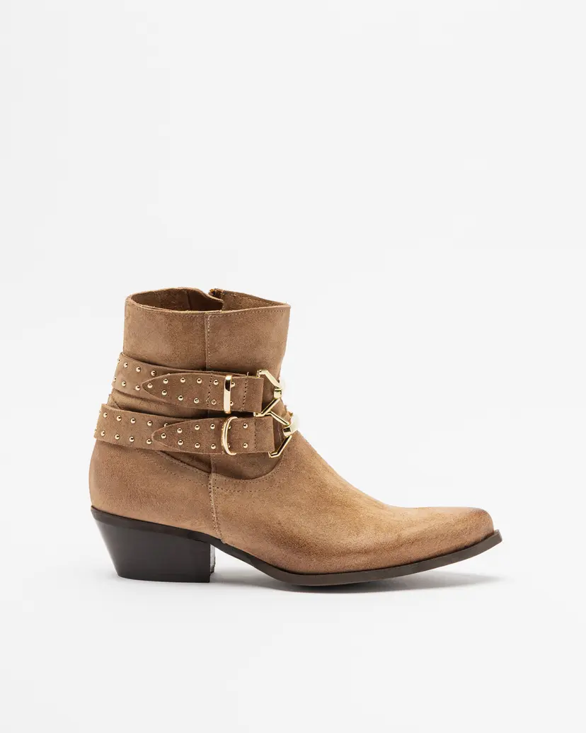PROF PROF JULY Camel Texan boots