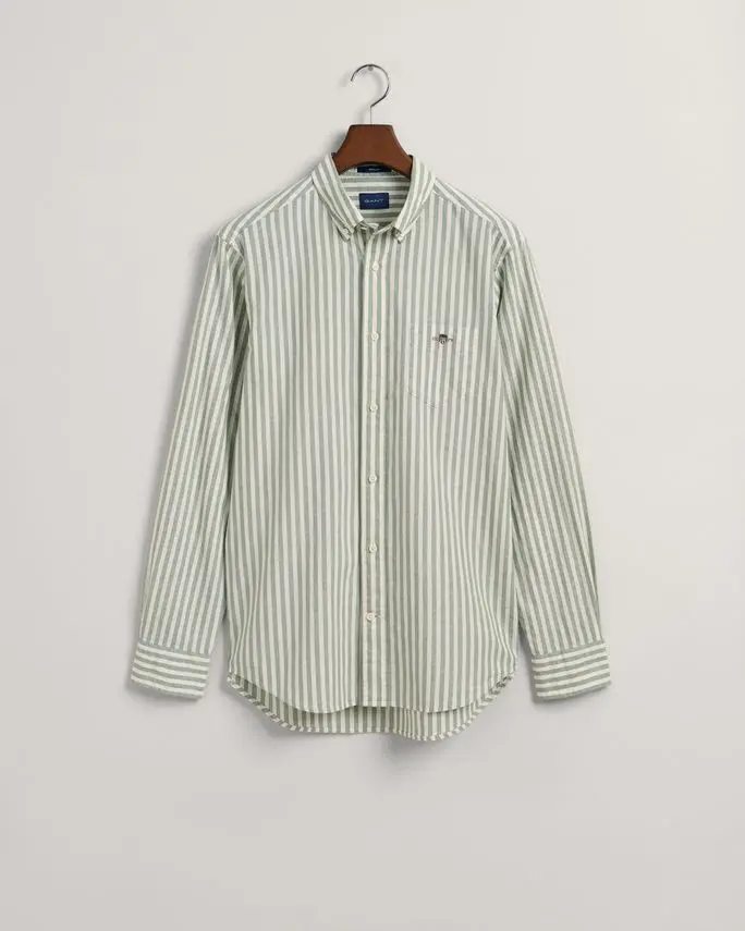 Gant REG COTTON LINEN STRIPE SHIRT