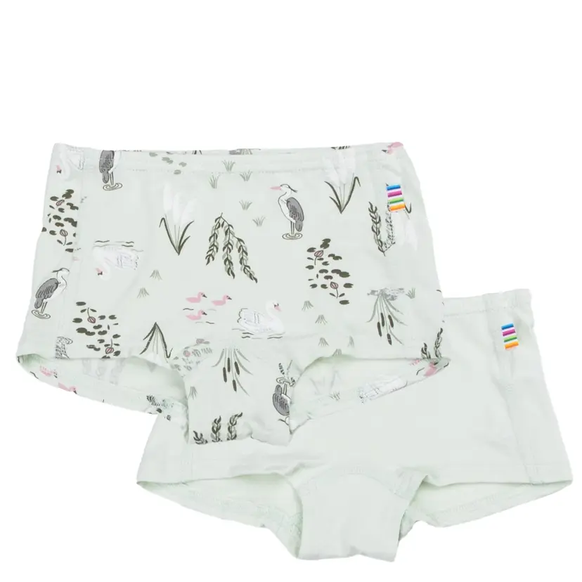 Joha Hipster 2pk i bambus "White Swan"