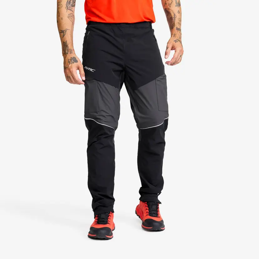 RevolutionRace Dynamic Pro Wind Pants Herre Black/Anthracite
