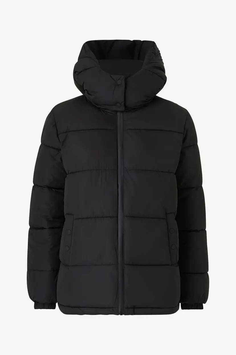 JDY Jakke jdyEsta Life Padded Hood Jacket Otw - Svart