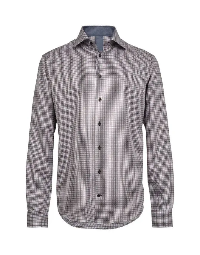 Gino Marcello Mens shirt l/s modern fit