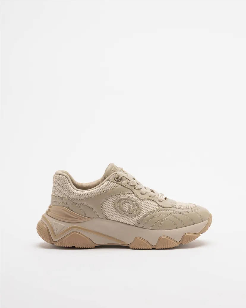 Guess Guess FLFMRZELE12 Taupe Sneakers