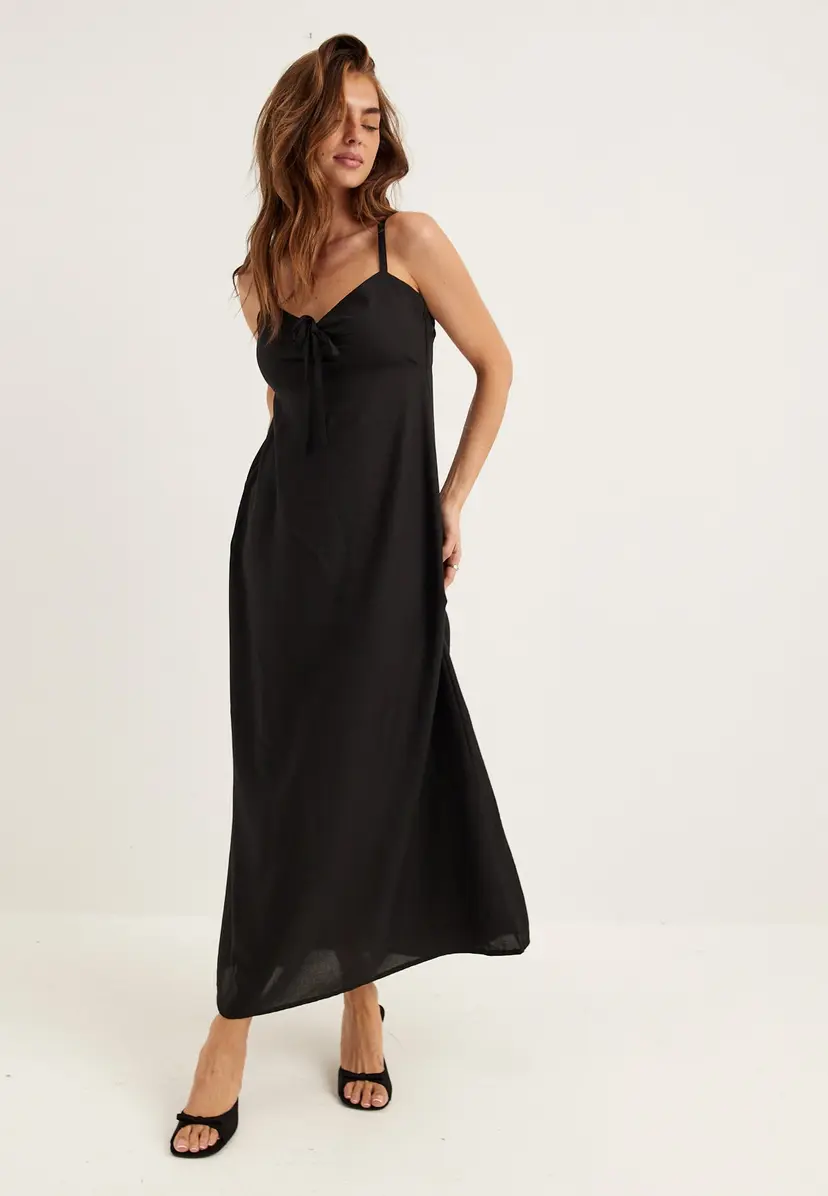 Bubbleroom Viscose Maxi Dress