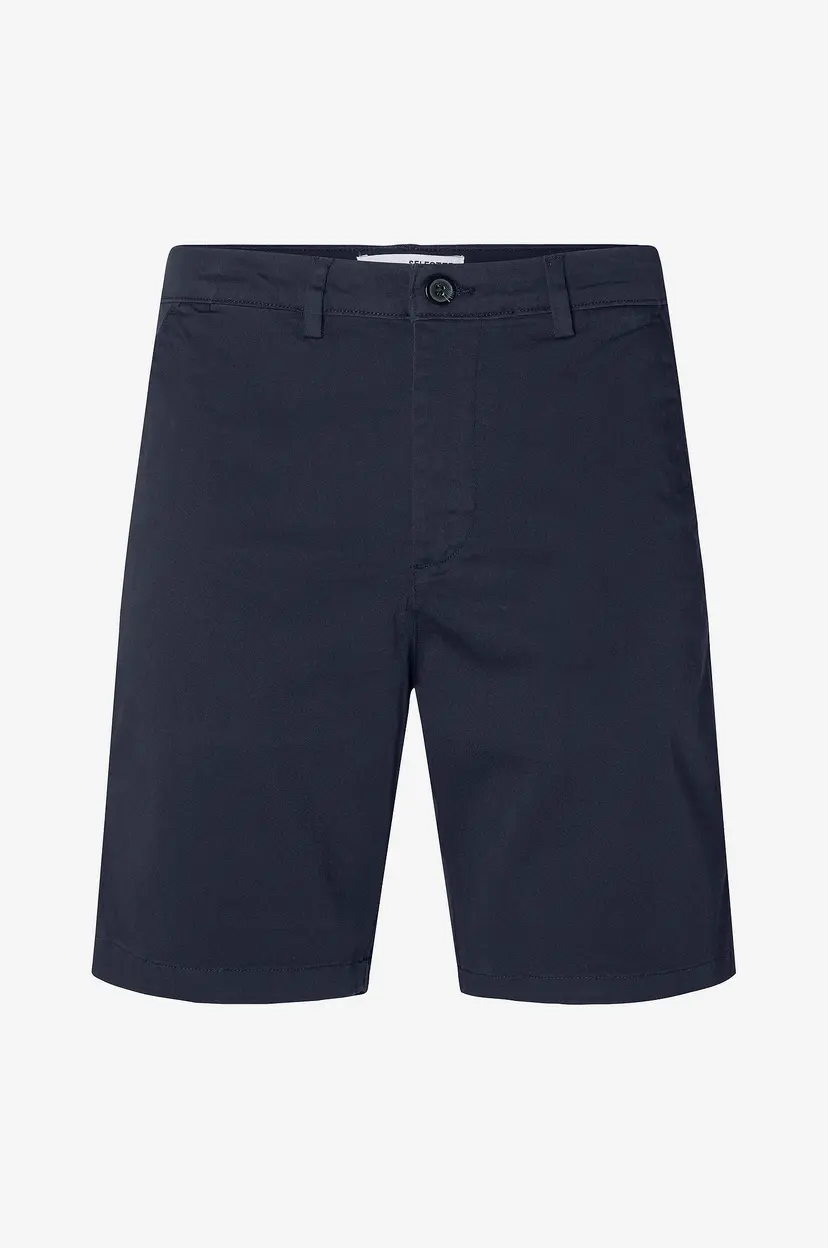 Selected Men Chinoshorts slhSlim-Miles Flex Shorts - Blå
