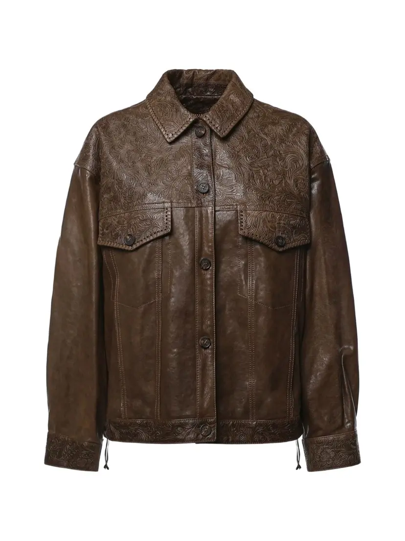 Golden Goose Golden Goose Skinnjakker – Brun