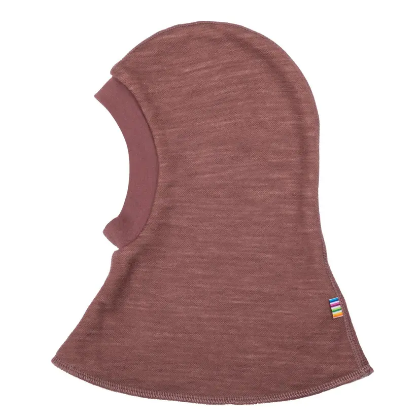 Joha Balaclava i dobbelt lag ull/bambus "Goose" Rose