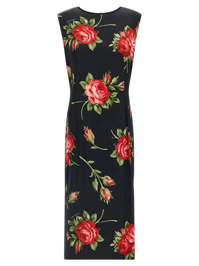 Dolce & Gabbana Dolce & Gabbana Midikjoler – Svart