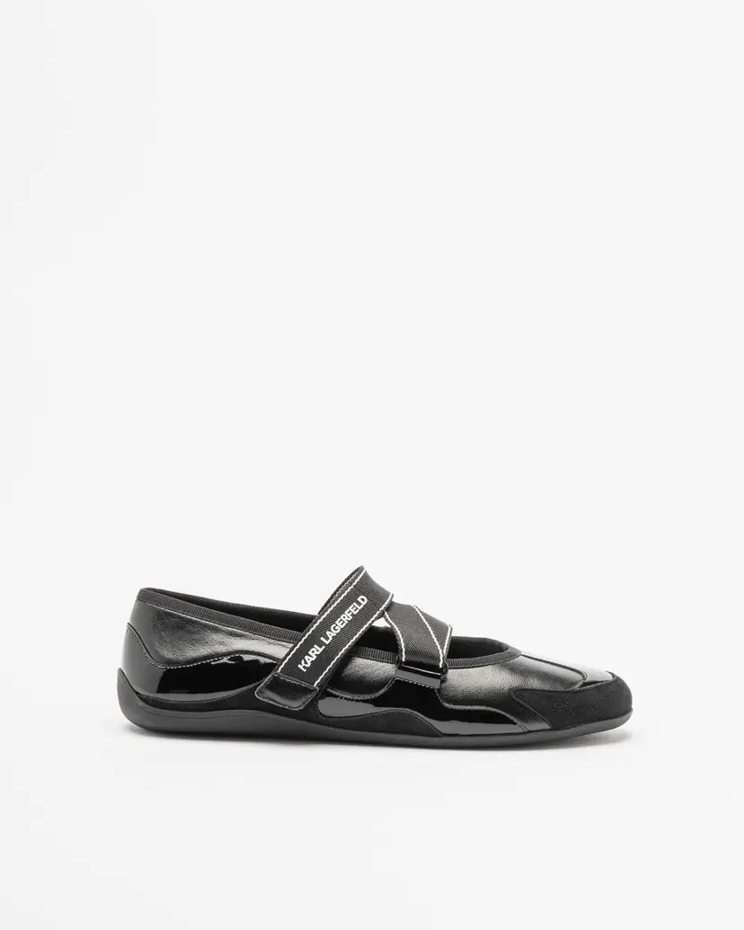 Karl Lagerfeld Karl Lagerfeld Overland Shoes Black Ballerinas