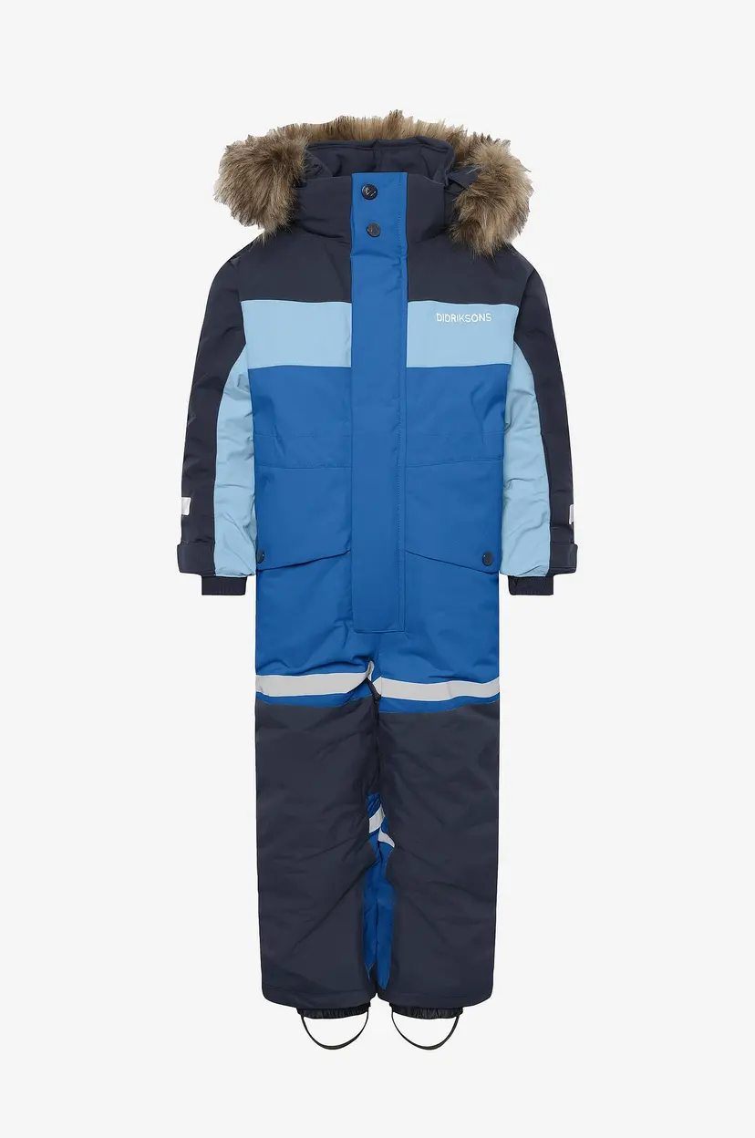 Didriksons Parkdress Bjärven Kids' Coverall - Blå