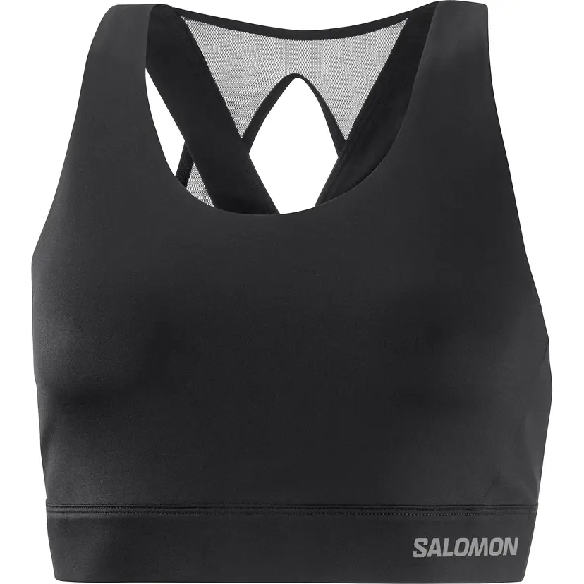 Salomon Salomon Women's Cross Run Sports Bra Deep Black