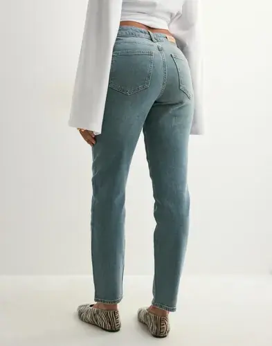 ONLY Only - Blå - Onlemily Hw Stretch Ank Dnm CRO787