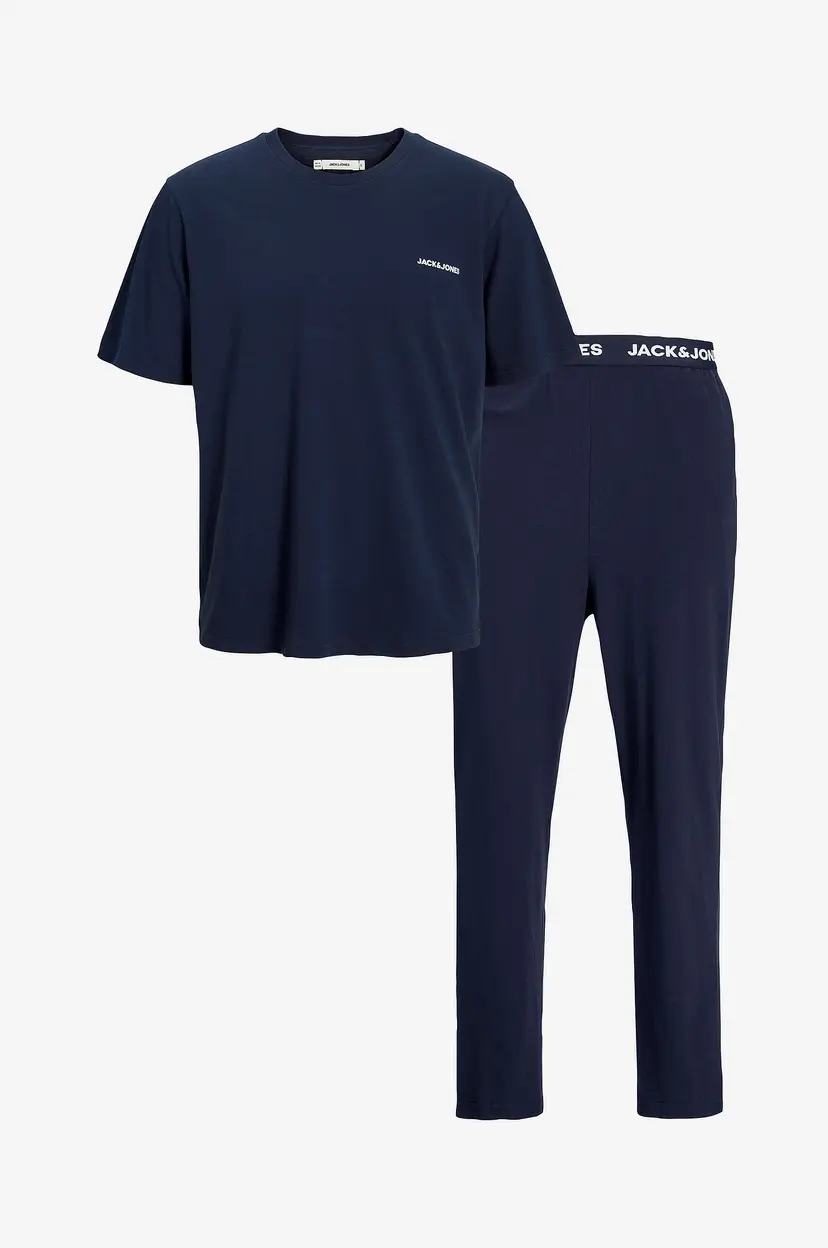 Jack & Jones Junior Sett jacEverest SS Tee And Pants W J - Blå
