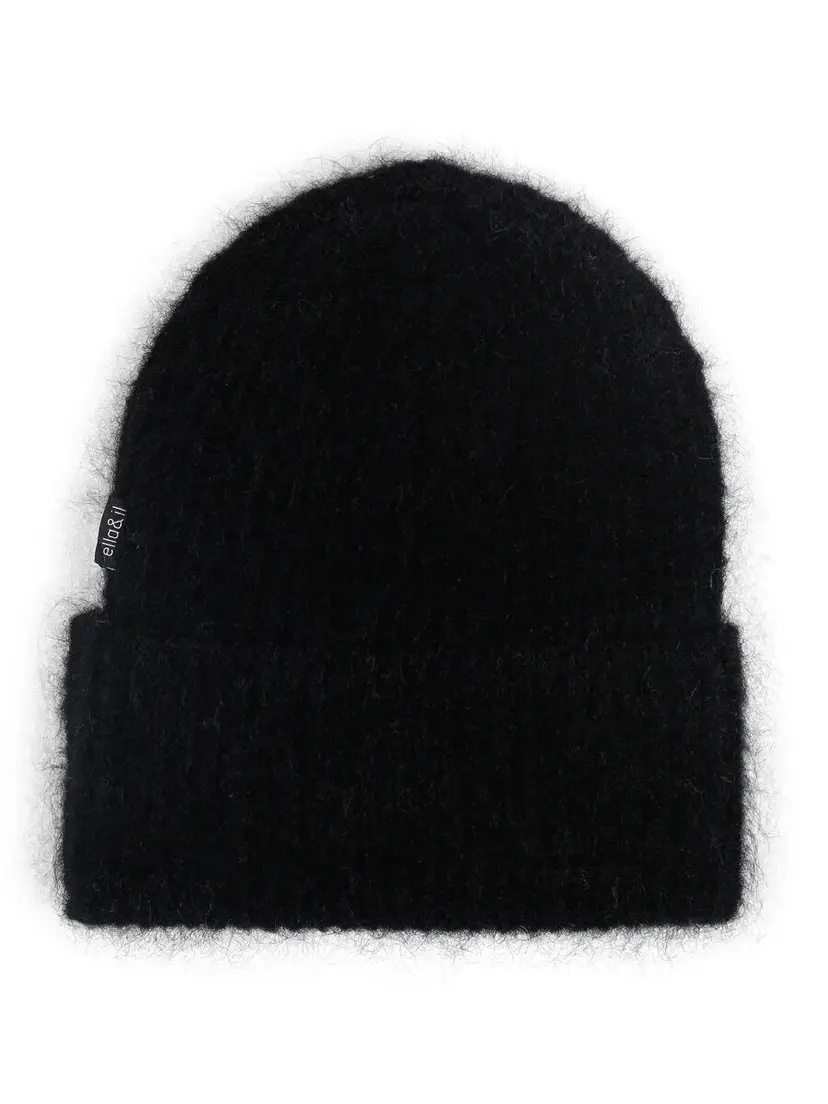 ella&il Silje Chunky Hat Black