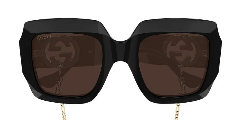 Gucci GG1022S solbriller, svart