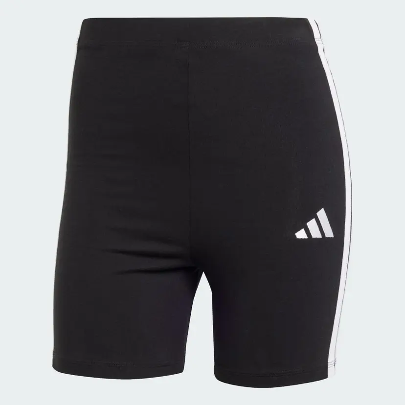 Adidas Essentials 3-Stripes High Waisted Biker Shorts