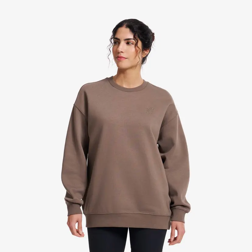 RevolutionRace RVRC Oversized Sweatshirt Dame Morel