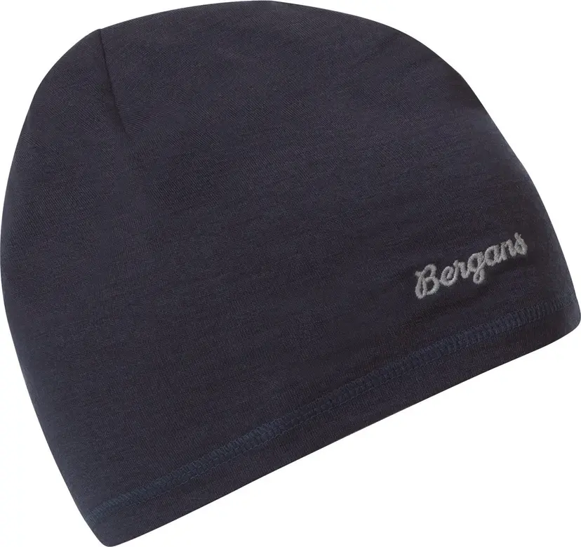 Bergans Bergans Juniors' Wool Beanie Navy Blue/solid Grey