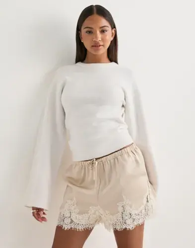 Neo Noir Neo Noir - Champagne - Siena Lace Shorts