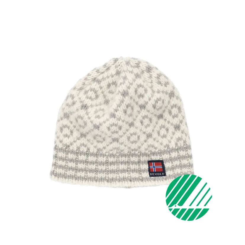 Devold Devold - Svalbard Wool Lue - Size 58 - Hvit
