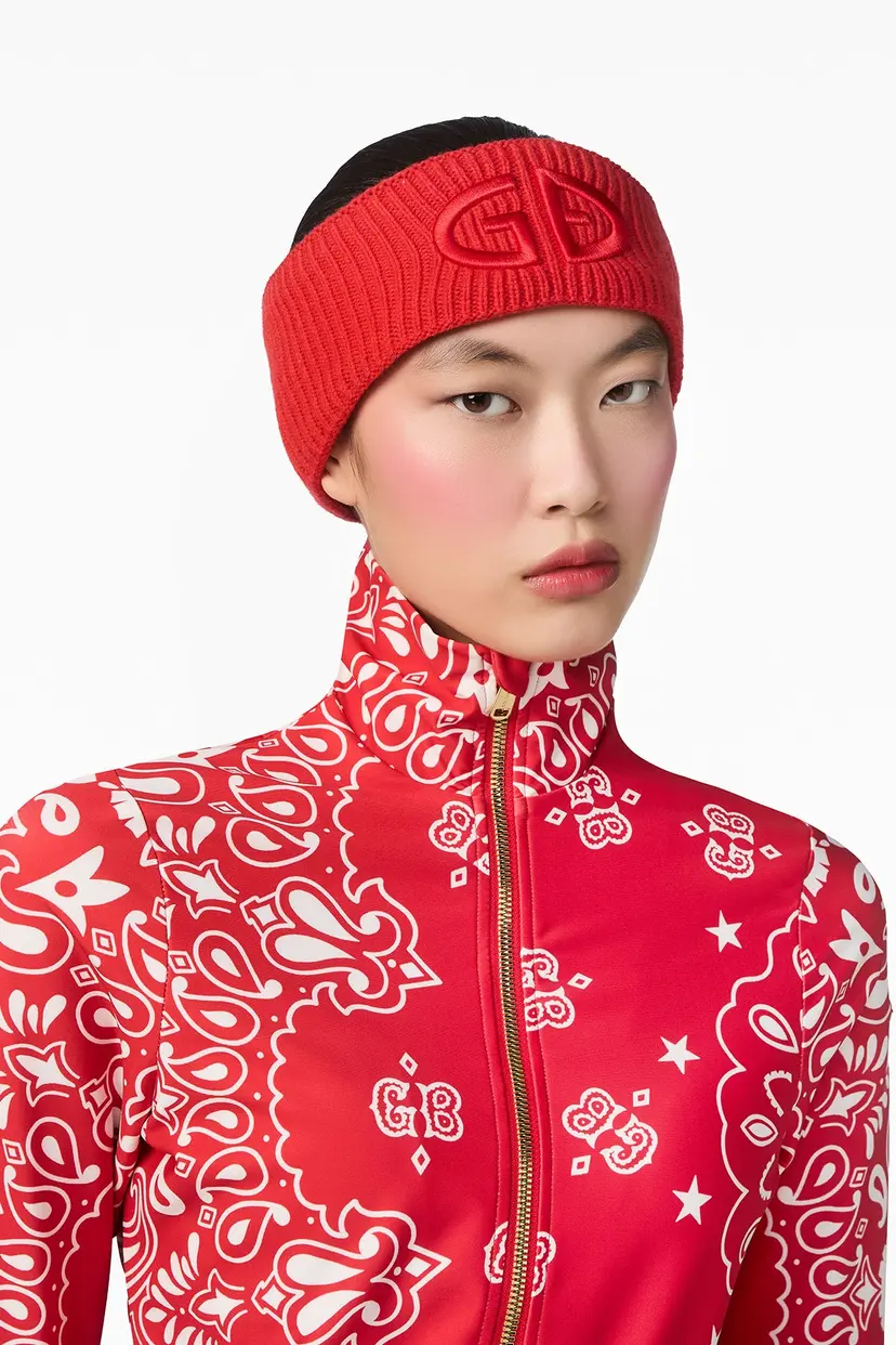 Goldbergh Warmth Headband Red