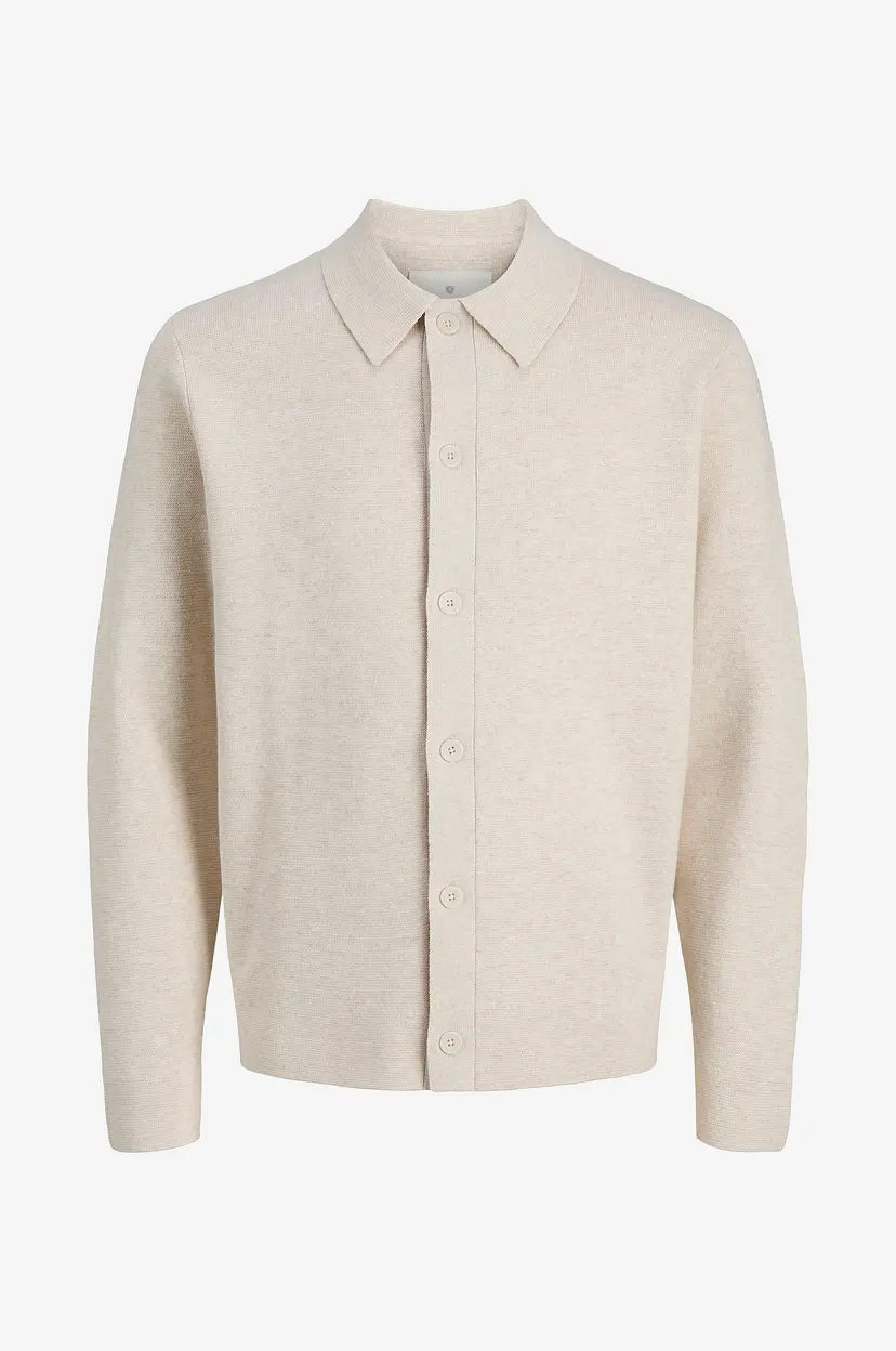 Jack & Jones Kardigan jprBlamilano Spring Knit - Natur