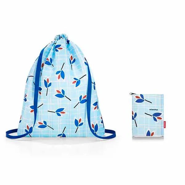 Reisenthel Reisenthel Mini-Maxi rygsæk/shopper Leaves Blue