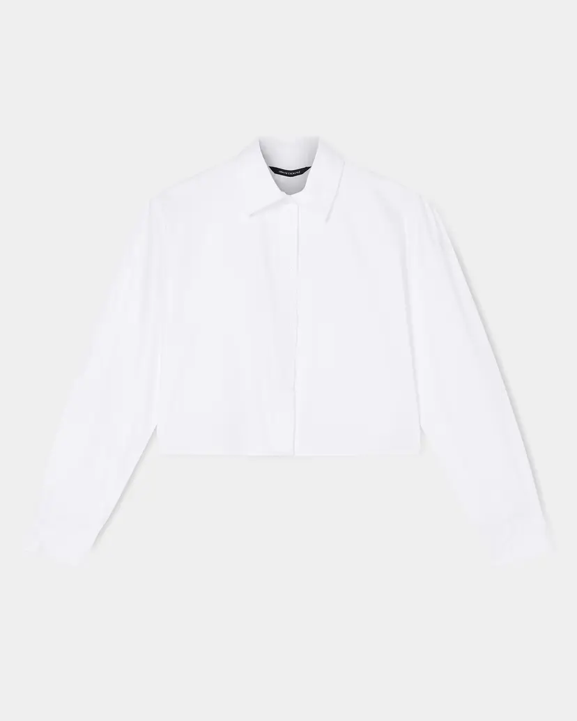 Armani Exchange Armani Exchange XW001798 White Cropped shirt