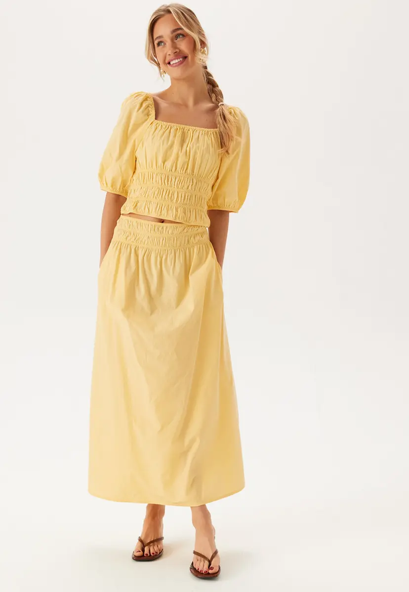 Bubbleroom Square Neck Smock Top