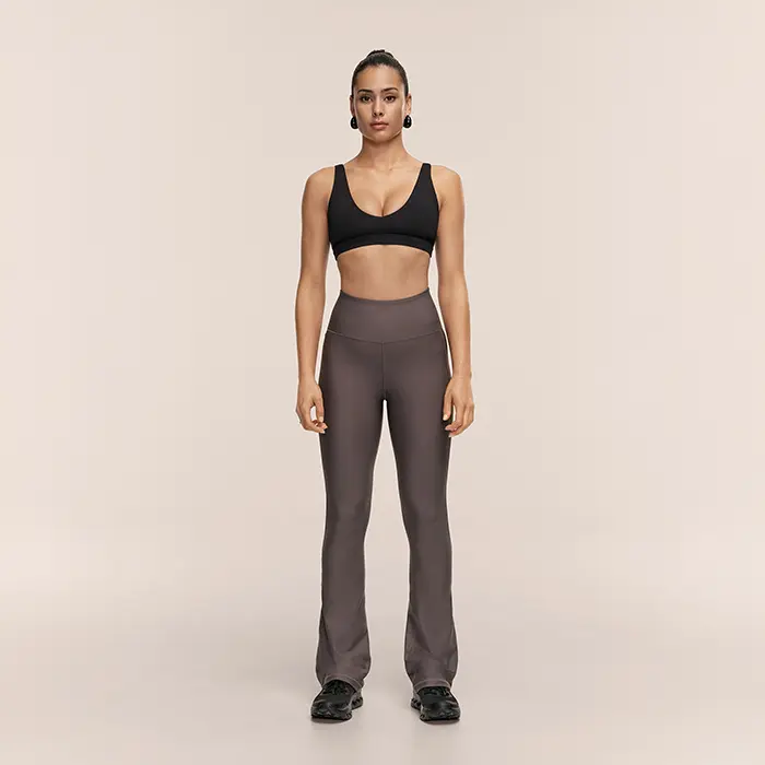 Casall Sportswear Flare Treningsbukse Mørkegrå
