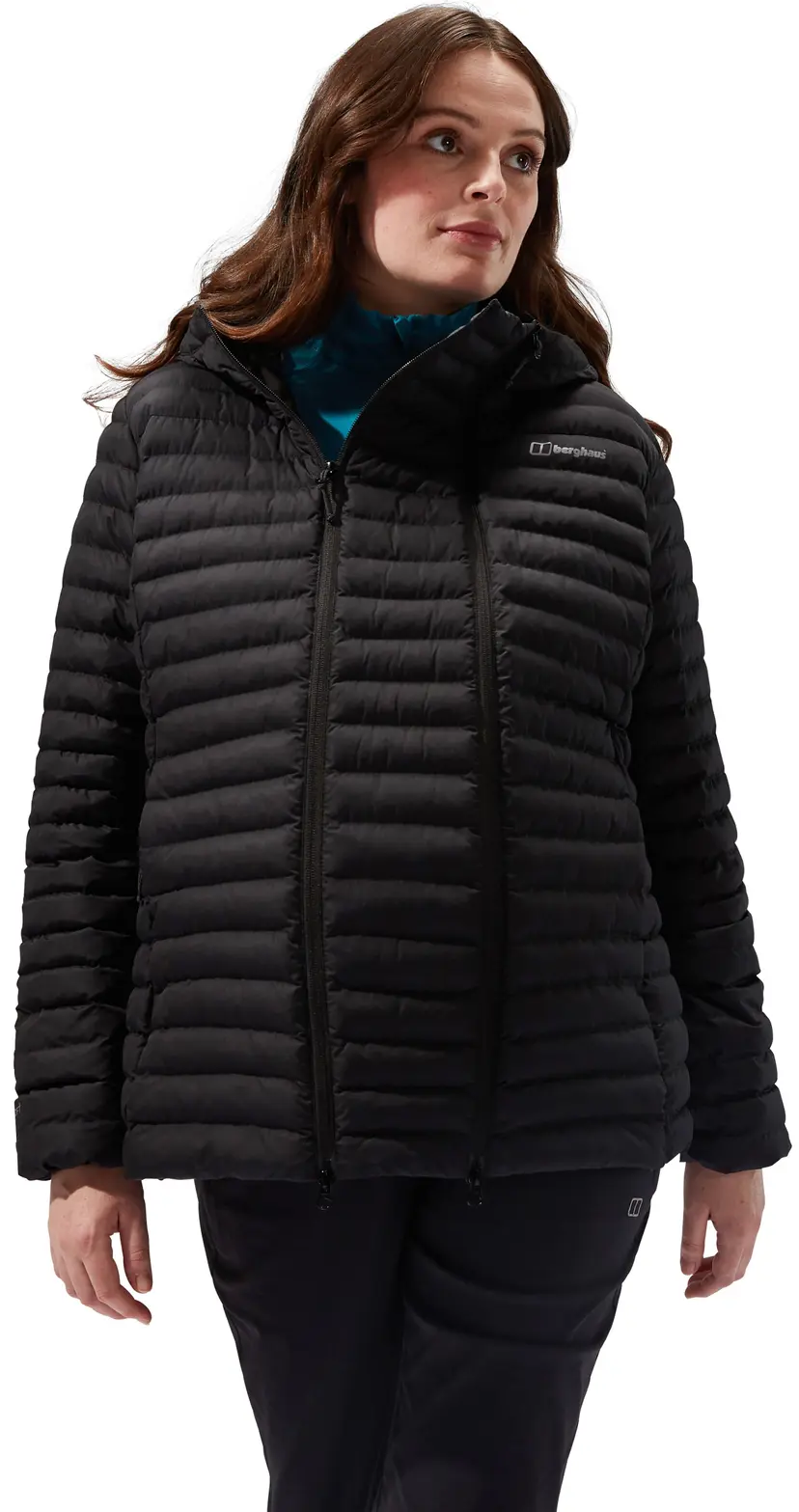 Berghaus Berghaus W's Nula Maternity 2in1 Hooded Jacket Black-Black