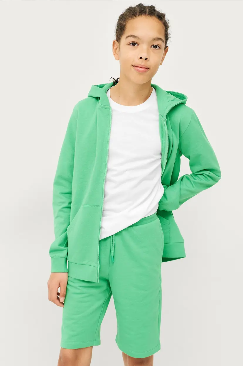 Ellos Collection Shorts Basic Sweatshorts - Grønn