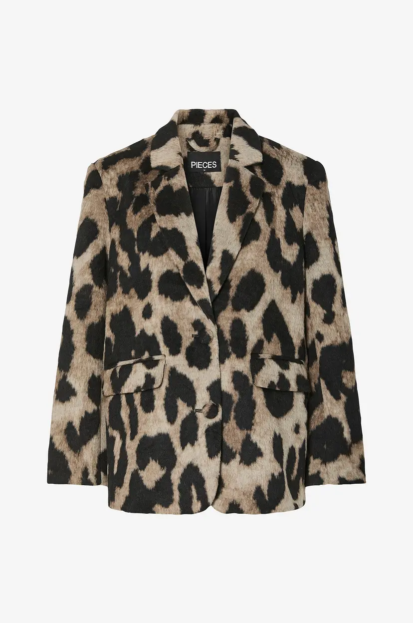 Pieces Blazer pcDemi LS Loose Blazer D2D - Svart