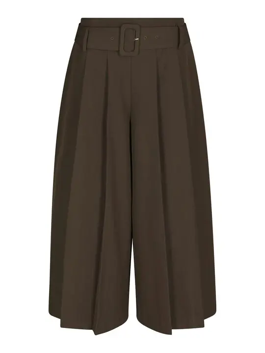 Neo Noir Neo Noir - Rilene Midi Pants - Dark Brown