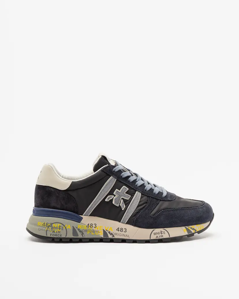 Premiata Premiata LANDER 8656 Blue Sneakers